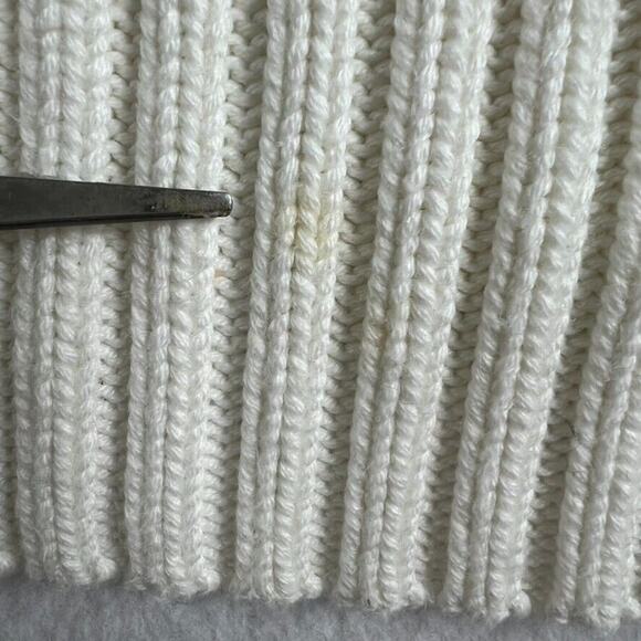 J. Crew Poncho Sweater Womens Small Turtleneck Merino Wool Blend Style#AR947 - Picture 11 of 11